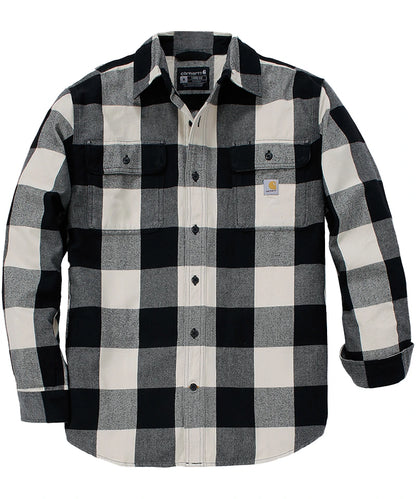 Carhartt houthakkershemd 107013 Zwart voorkant