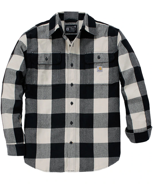 Carhartt houthakkershemd 107013 Zwart voorkant