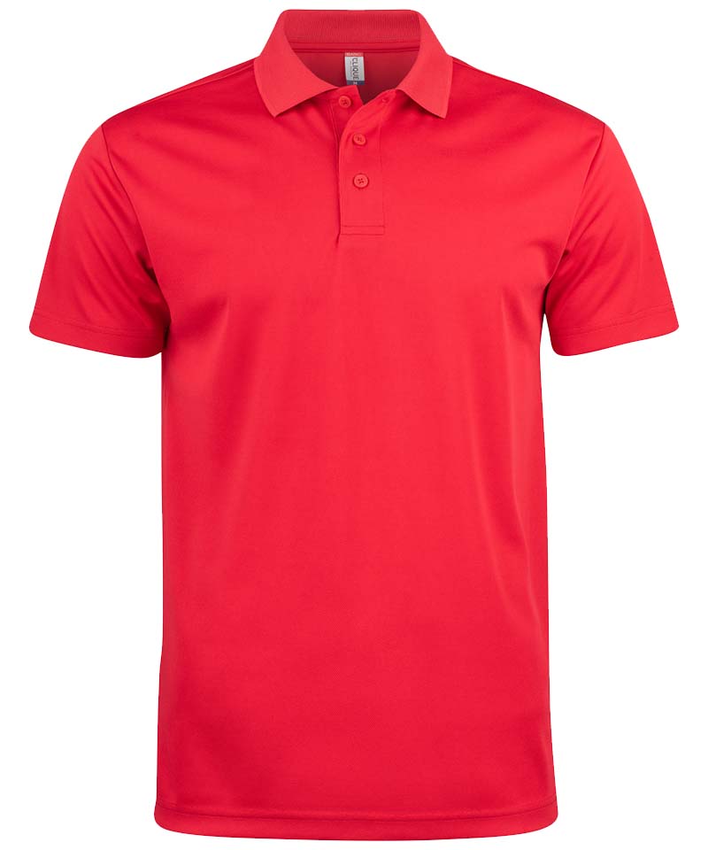 Poloshirt active 100% polyester Clique