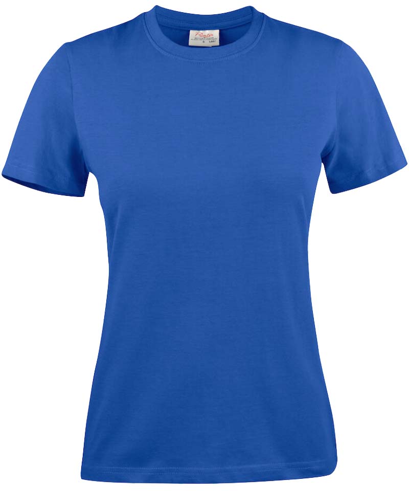 Printer Heavy T-shirt Dames Ronde hals