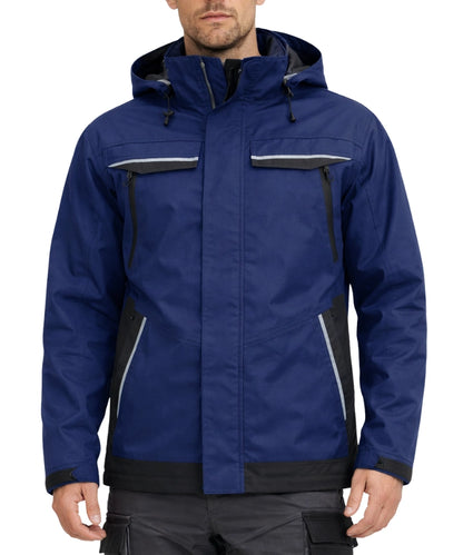 Projob gevoerde werkjas 4441 voorkant