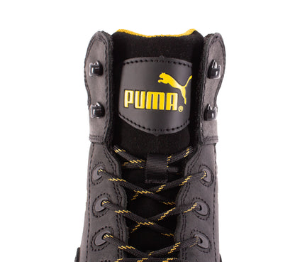 Puma werkschoenen Borneo Mid S3 SRC HRO 63041-1  logo en veters details