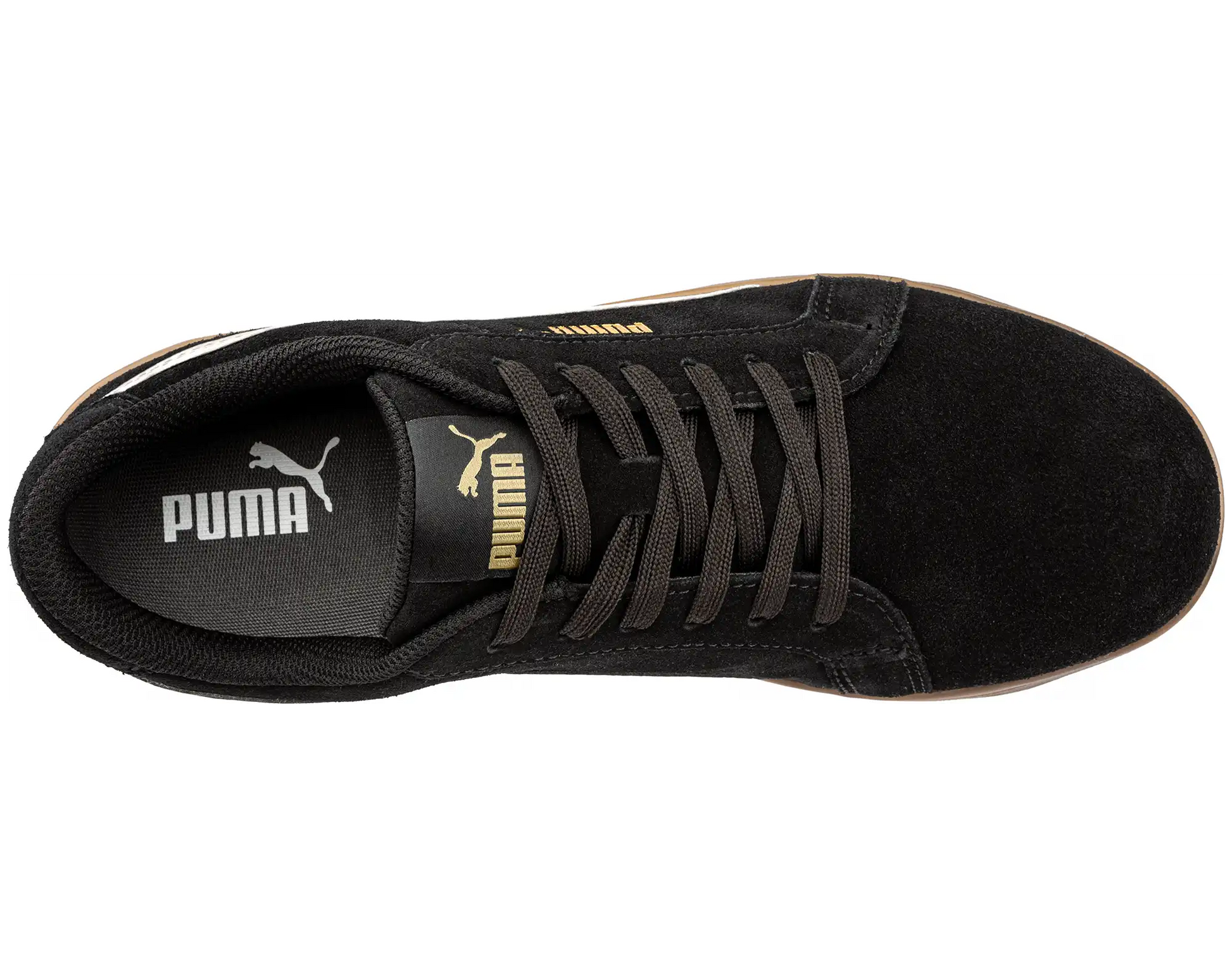 Puma werkschoenen S1PL Iconic Black Gum 64440 bovenkant