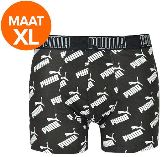 Puma boxershort zwart print