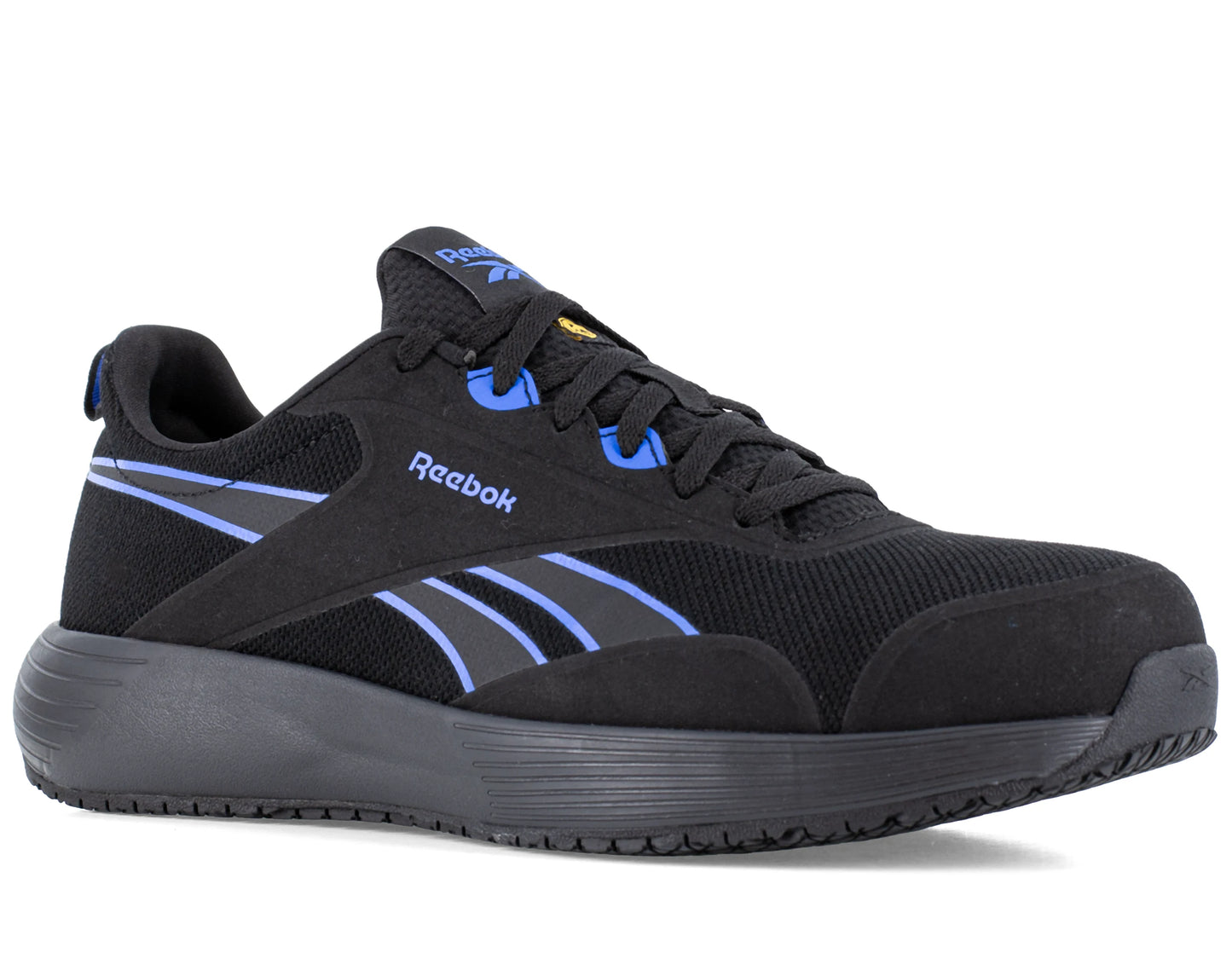 Reebok werkschoenen S1PS IB5107 zijkant neus blauw zwart