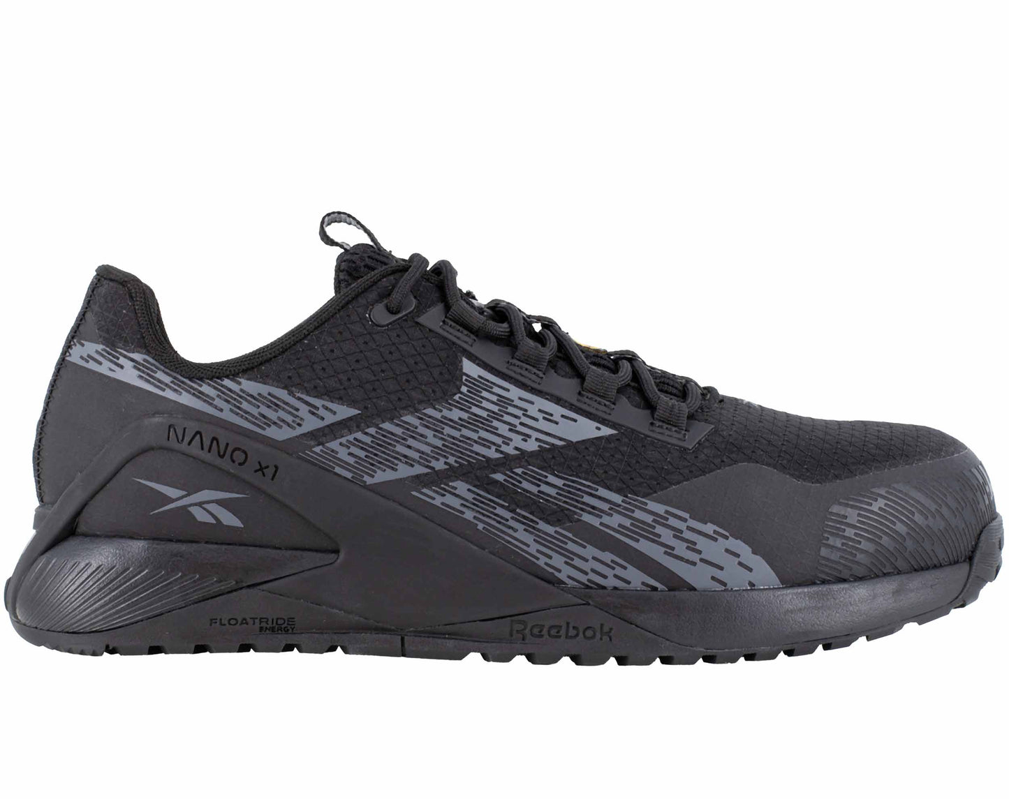 Reebok werkschoenen S3 Nano X1 Zwart laag  - Voorkant