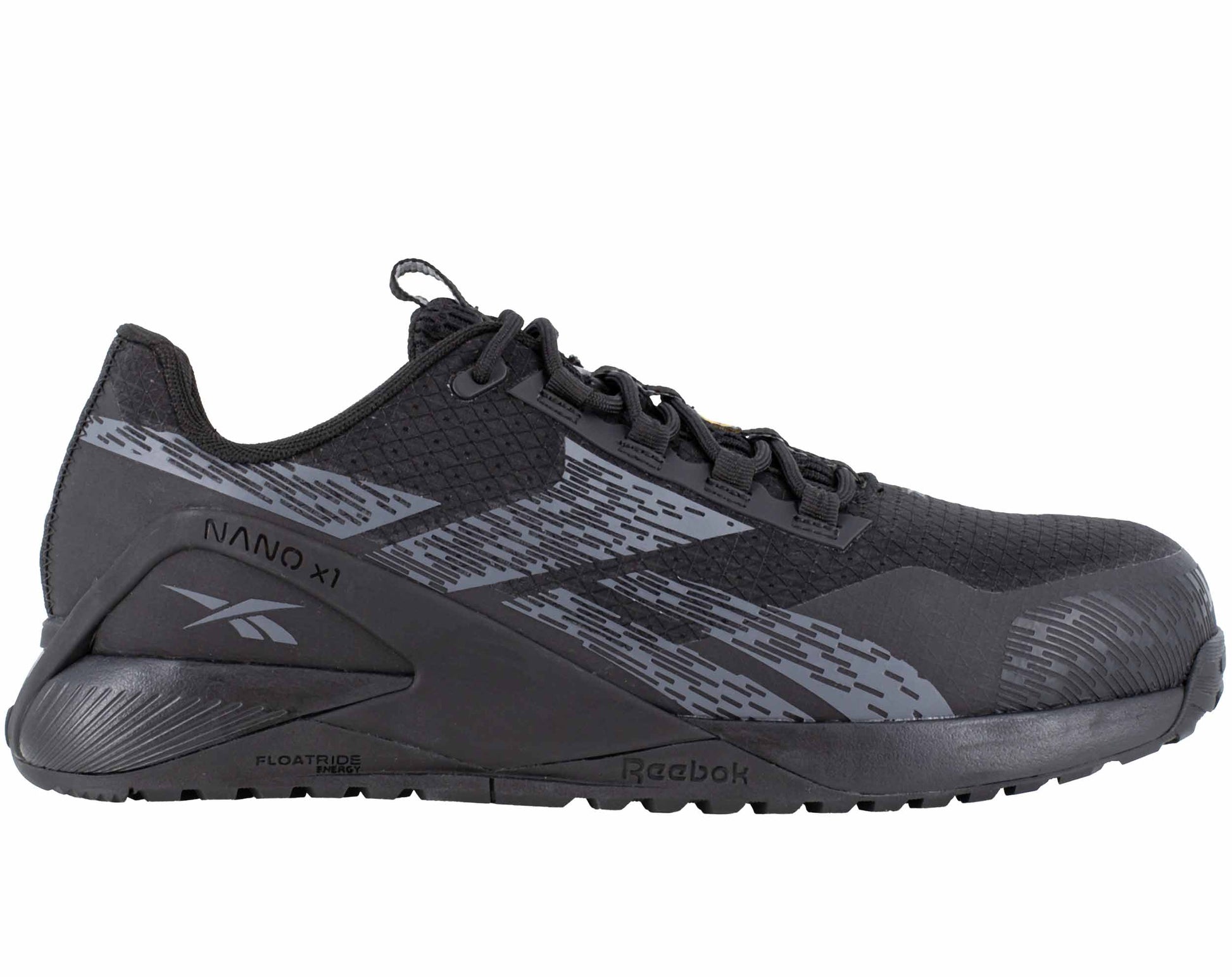 Reebok werkschoenen S3 Nano X1 Zwart laag  - Voorkant