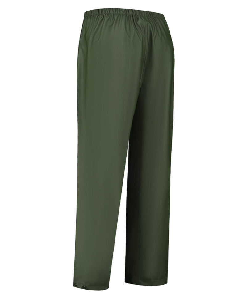 Regenbroek groen achterkant