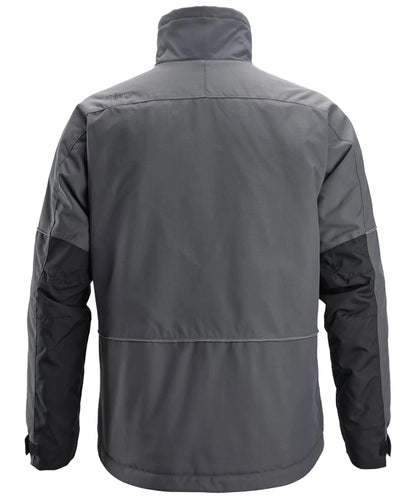 Snickers AllroundWork Winterjack 1158 grijs achterkant