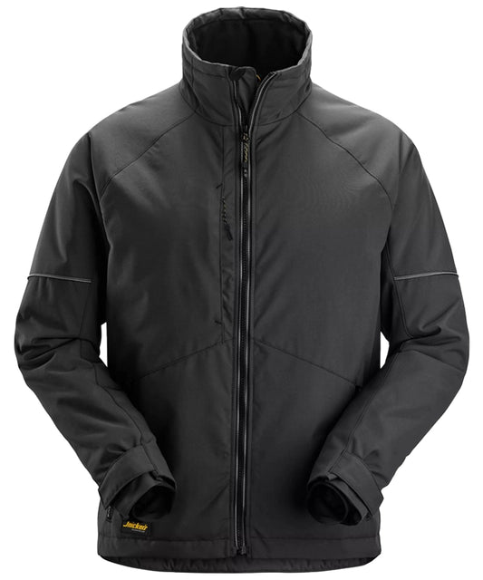 Snickers AllroundWork Winterjack 1158 zwart voorkant