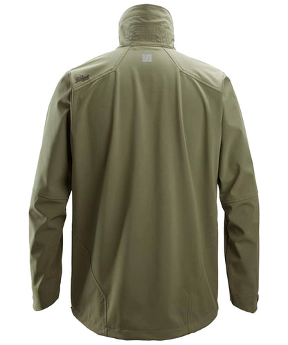 Snickers softshell werkjas 1205 groen achterkant