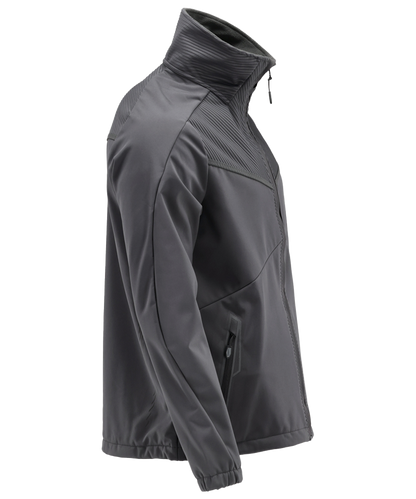 Mascot softshell jas 22302 grijs zijkant