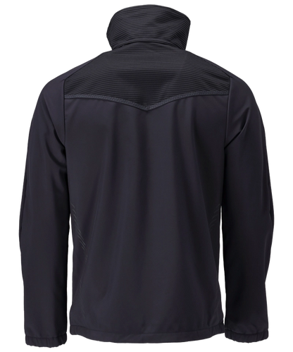 Mascot softshell jas 22302 navy achterkant