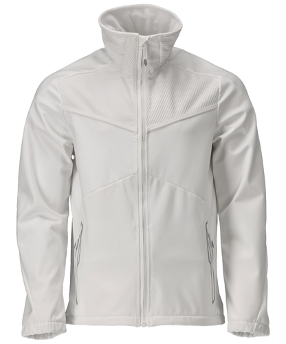 Mascot softshell jas 22302 wit voorkant