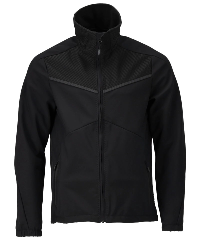 Mascot softshell jas 22302 zwart voorkant