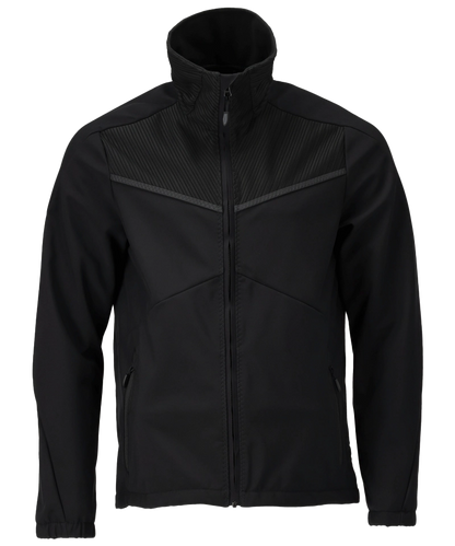 Mascot softshell jas 22302 zwart voorkant
