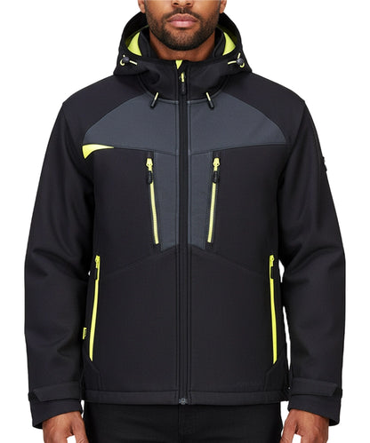 Softshell jas Portwest DX474 aan foto model