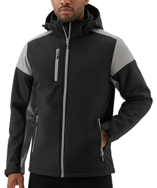 Softshell jas Printer Prime aan foto model