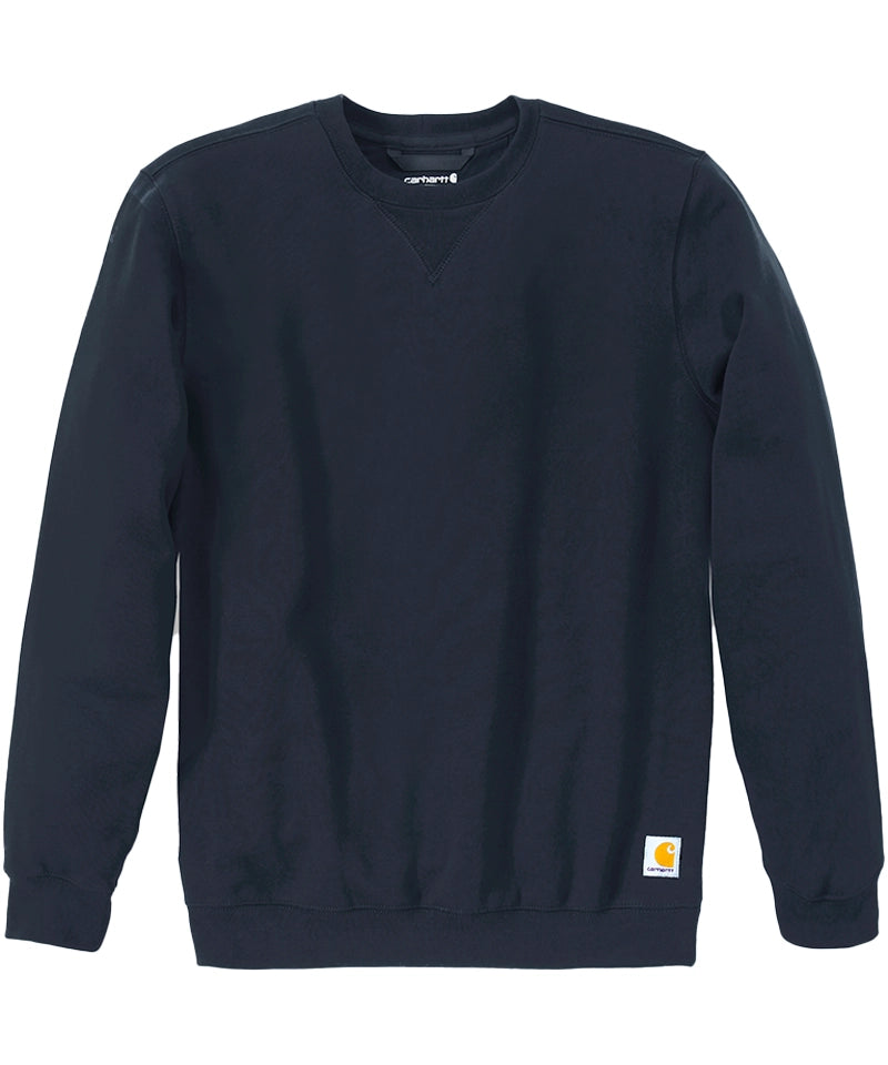 Carhartt sweater ronde hals navy heren voorkant