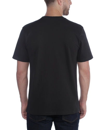 Carhartt t-shirt Basic zwart achterkant