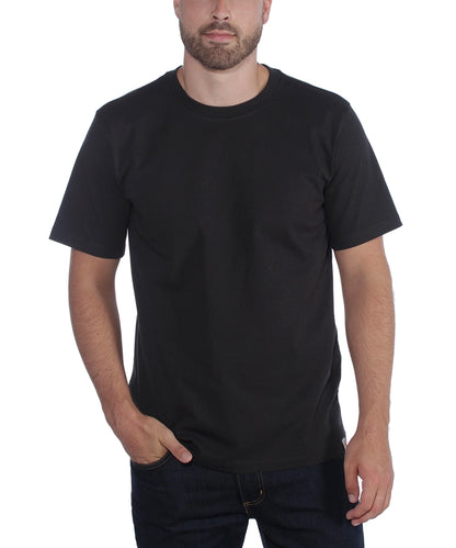 Carhartt t-shirt Basic zwart aan voorkant