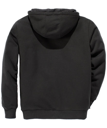 Carhartt rain defender Full Zip zwart achterkant