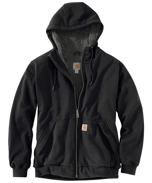 Carhartt rain defender Full Zip zwart voorkant