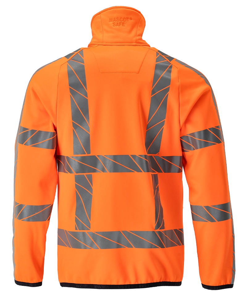 Mascot RWS Fleece vest 24103 RWS oranje achterkant