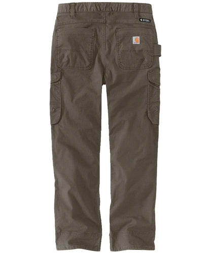 Carhartt stretch werkbroek 105072 achterkant antraciet