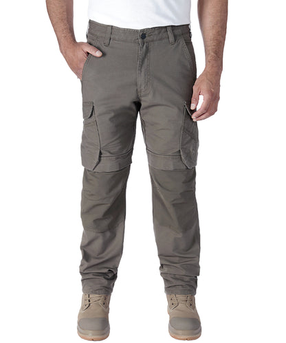 Carhartt stretch werkbroek 105072 voorkant aan antraciet