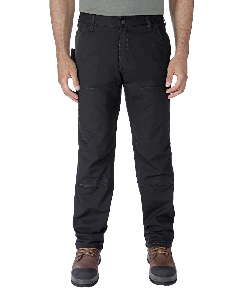 Carhartt stretch werkbroek 105075 voorkant aan zwart