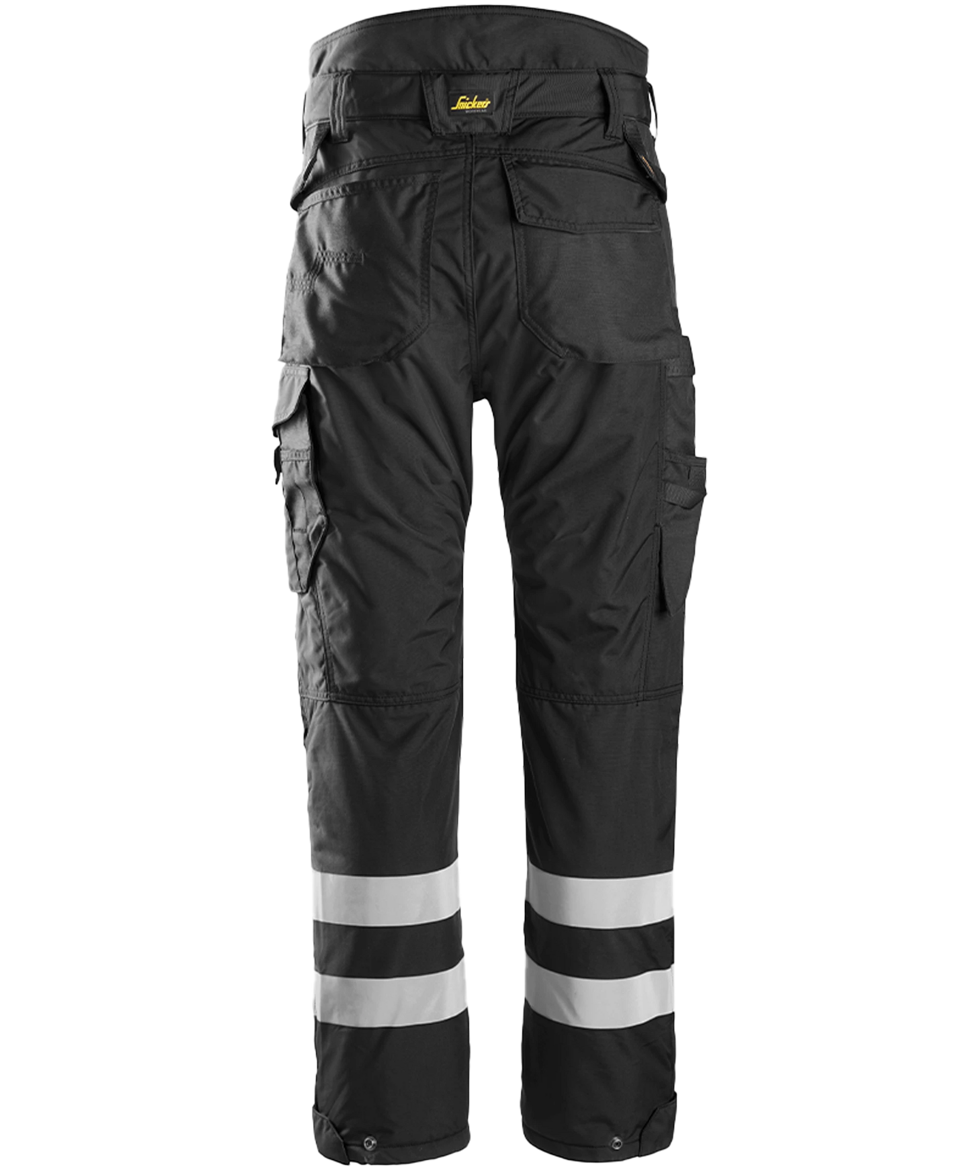 Gevoerde winterwerkbroek Snickers 6619 achterkant