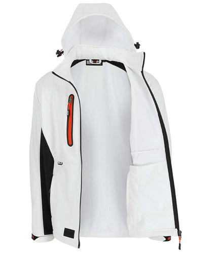 Softshell schildersjas Herock Trystan voorkant open