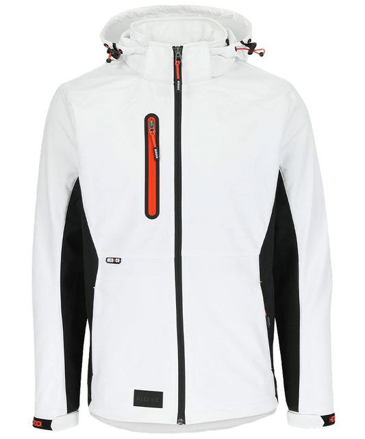 Softshell schildersjas Herock Trystan wit