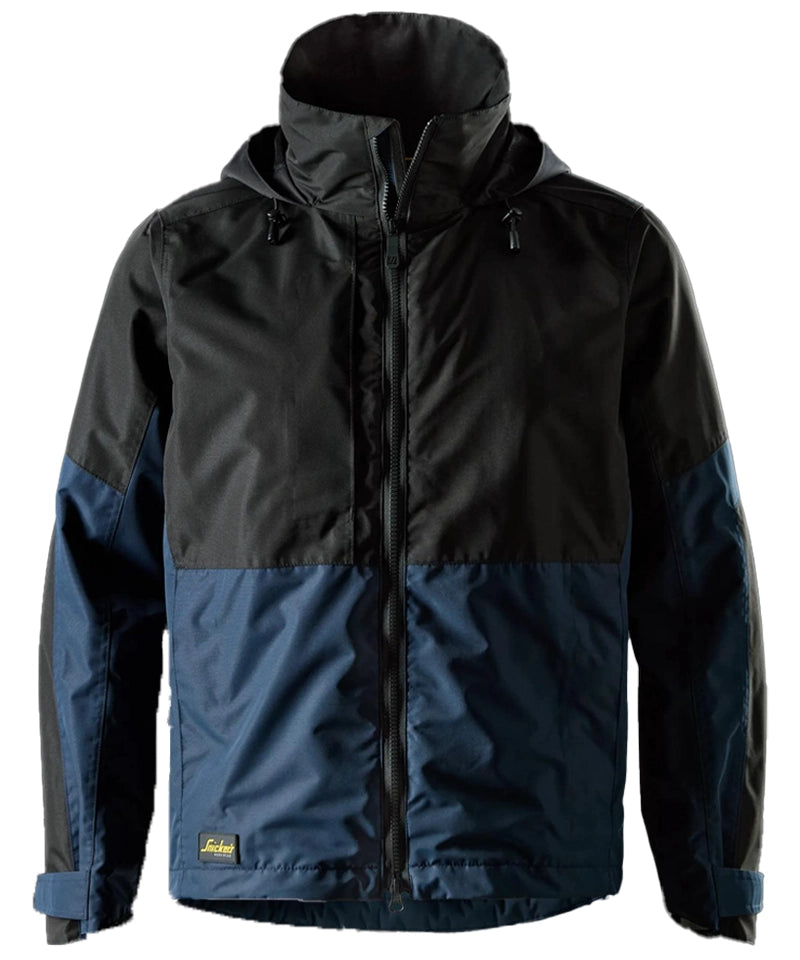 Snickers waterdichte Shell jas 1304 navy voorkant