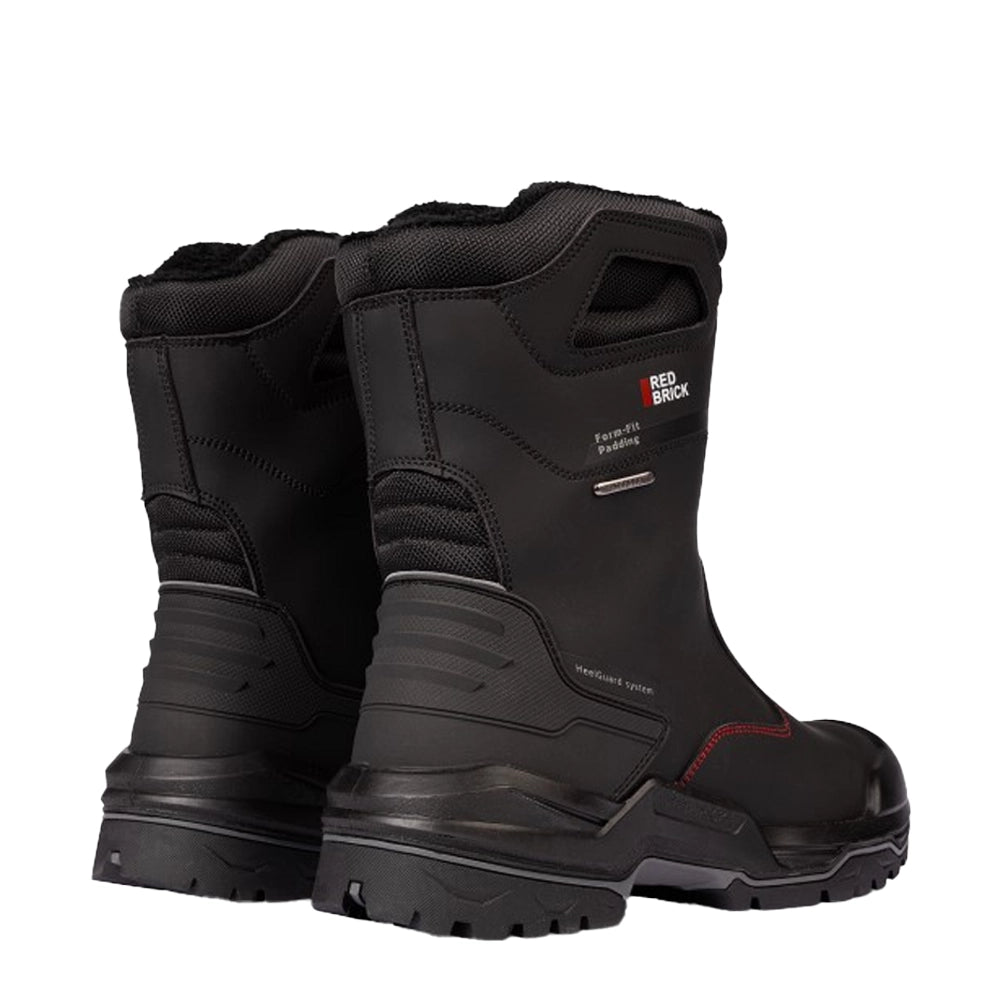 Redbrick werklaarzen 32337 S7S zwart achterkant