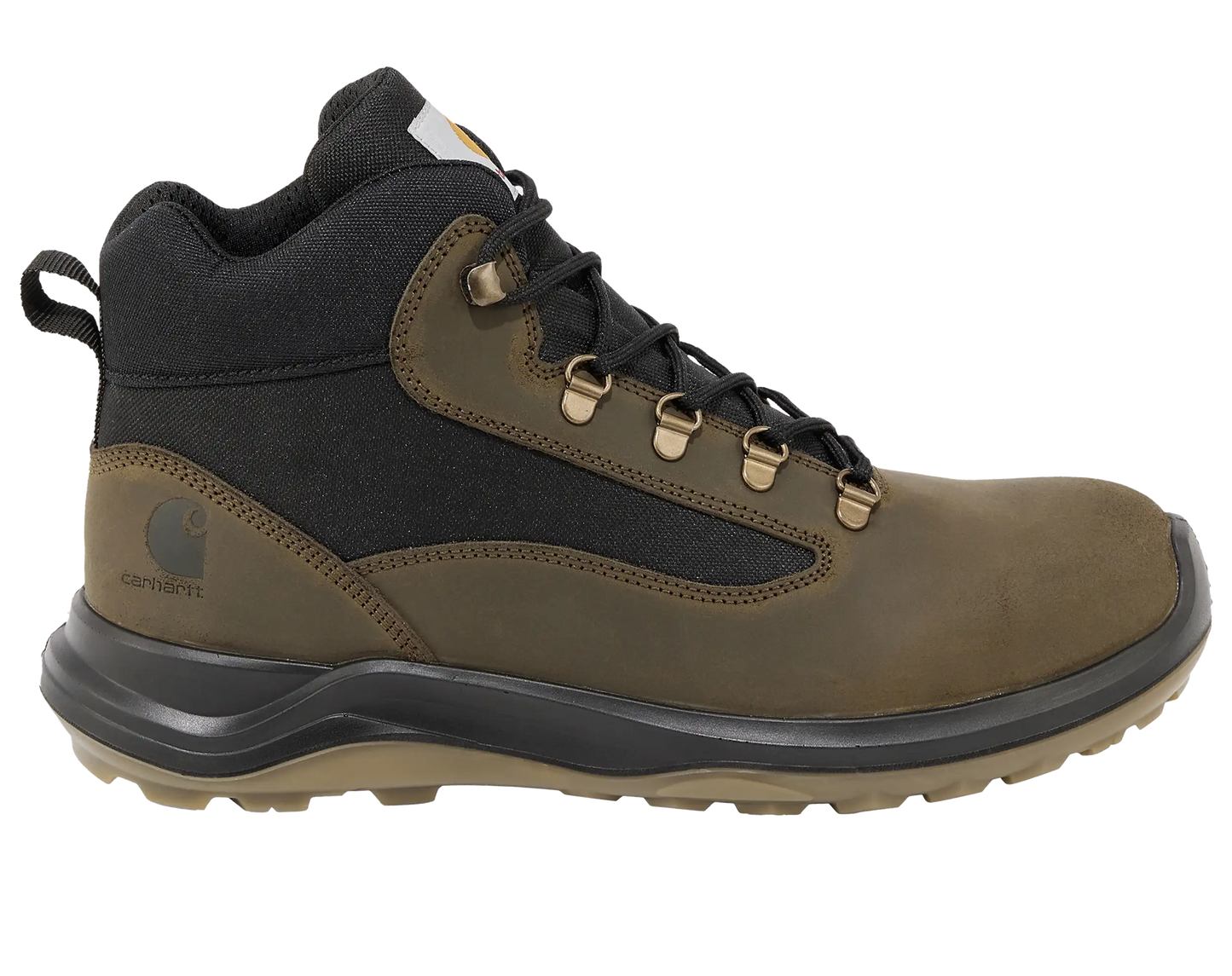 Carhartt werkschoenen Belmont groen S3L voorkant
