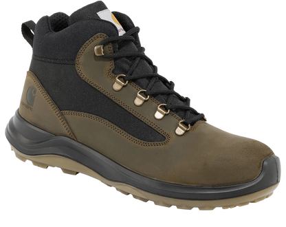 Carhartt werkschoenen Belmont groen S3L zijkant schuin