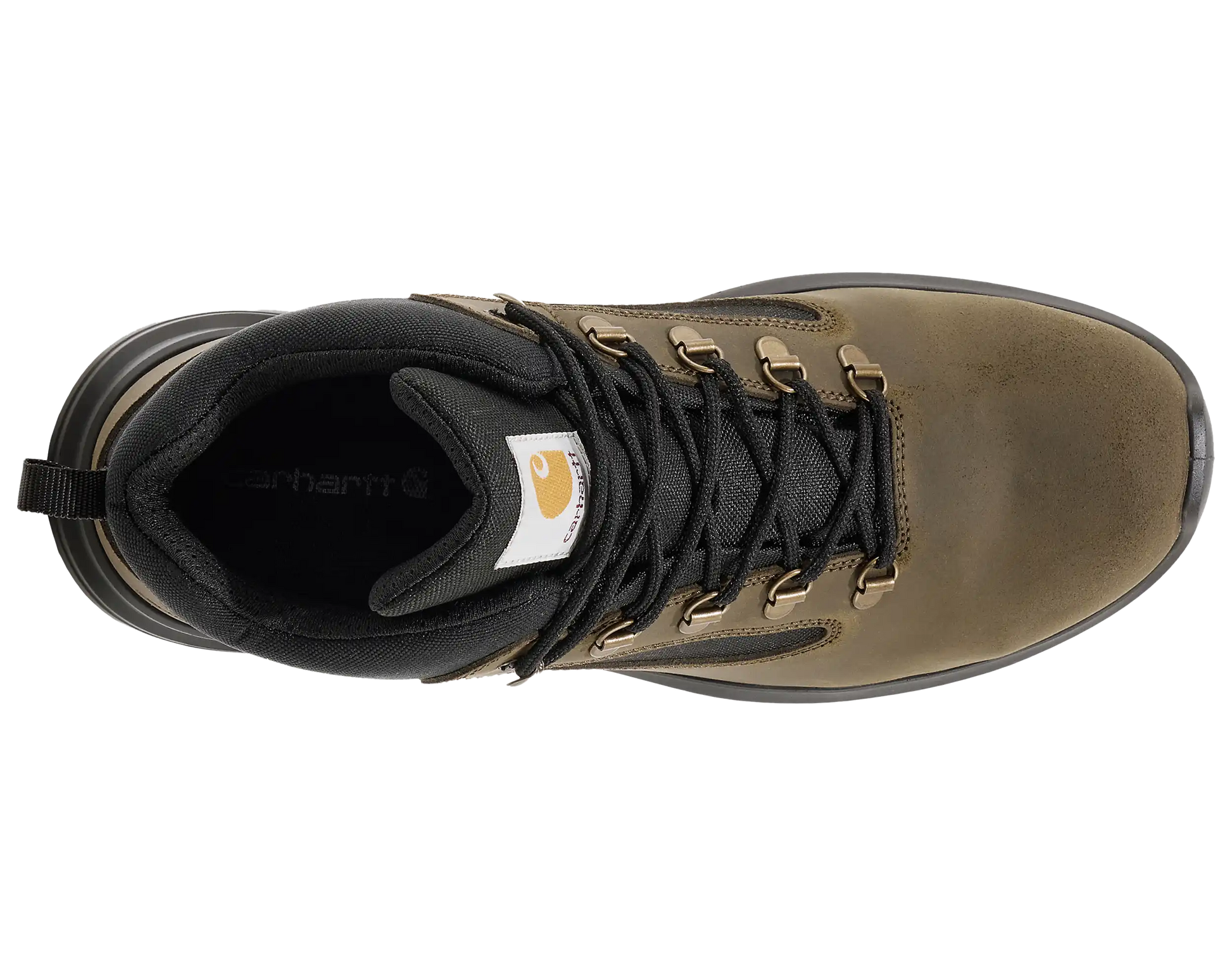Carhartt werkschoenen Belmont groen S3L bovenkant