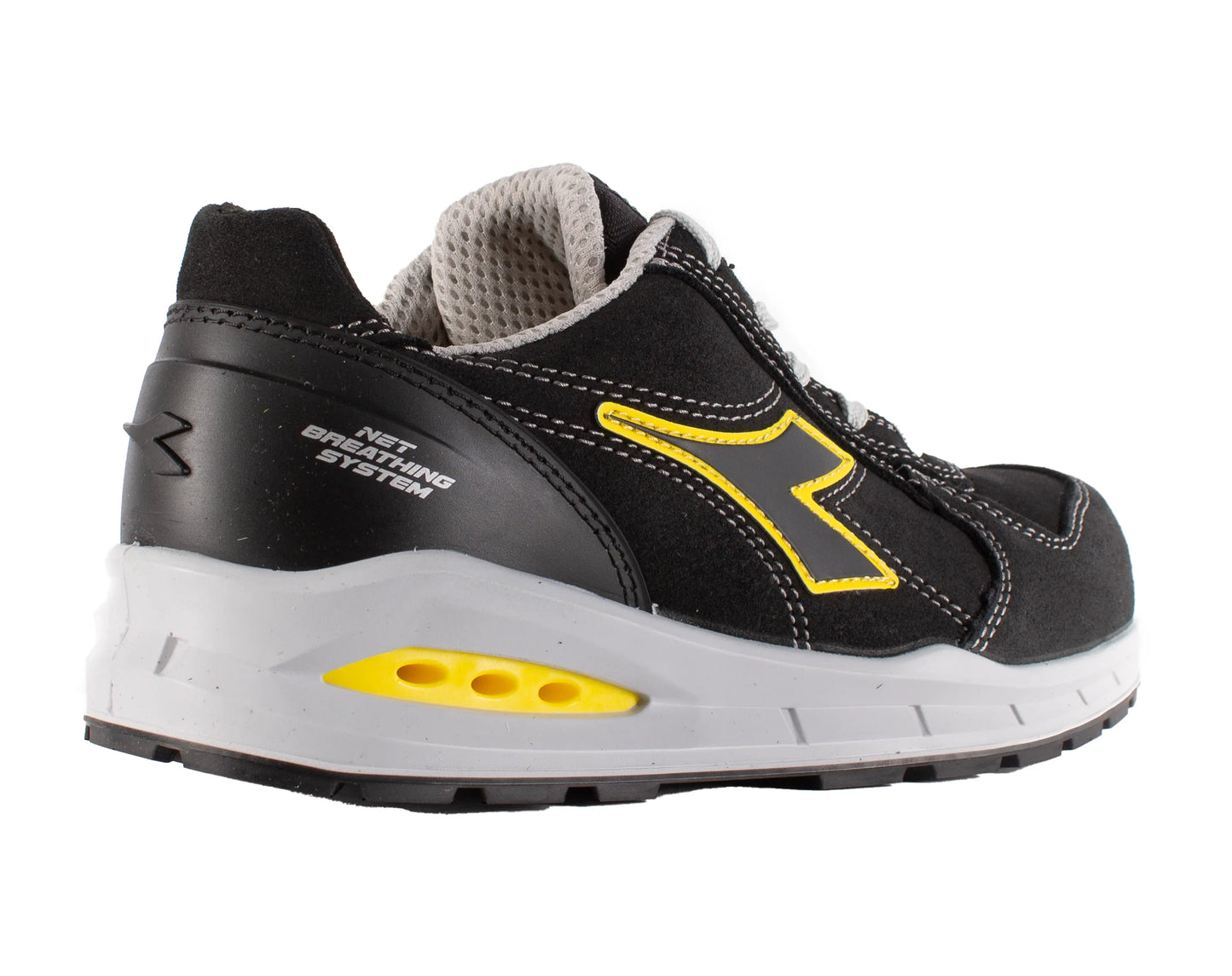 Diadora werkschoenen S3S SRC 181148 achterkant net breathing system