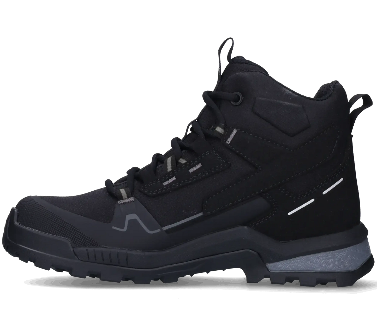 Footfellas dames werkschoenen S3S Joanne zwart zijkant links