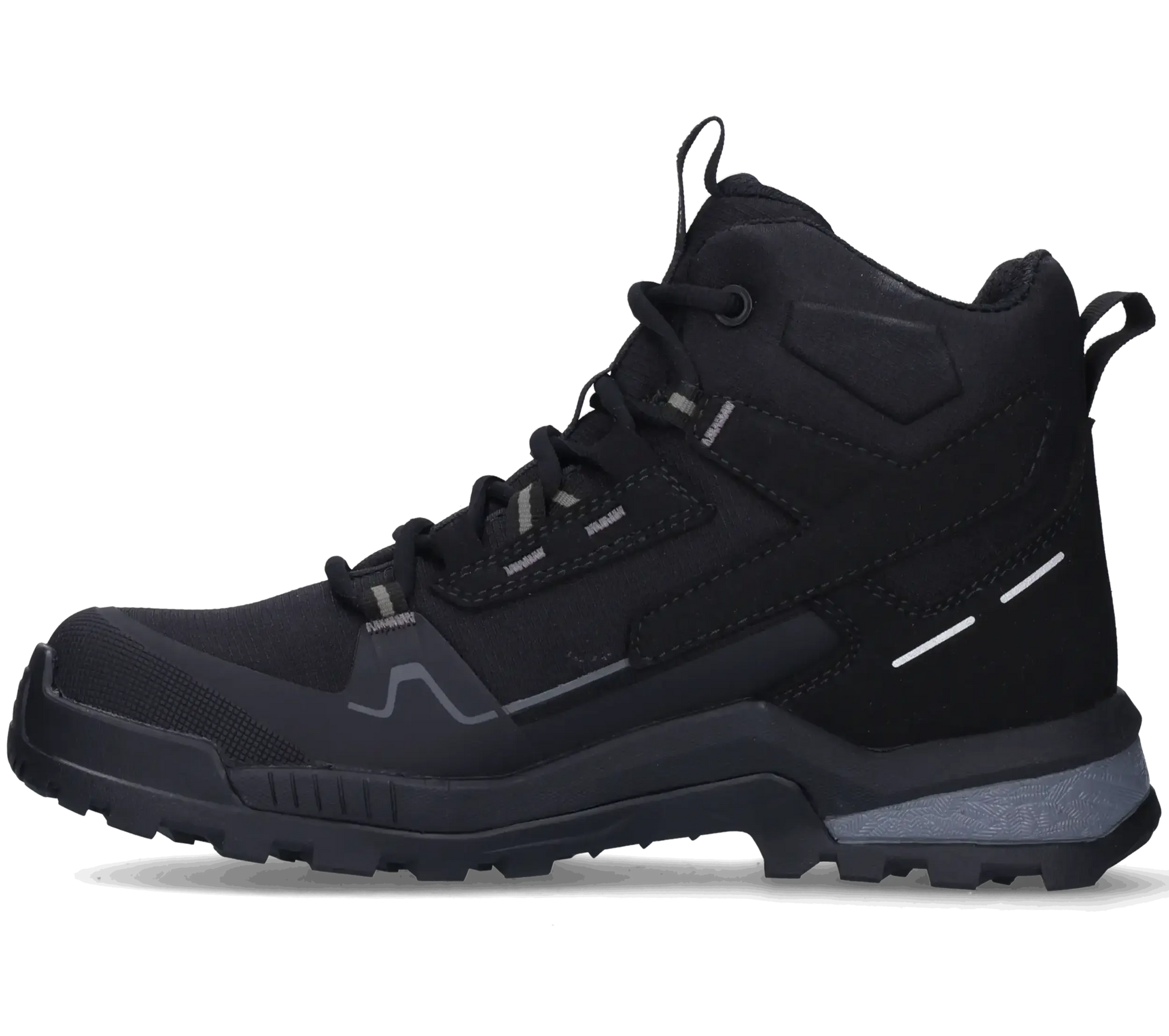 Footfellas dames werkschoenen S3S Joanne zwart zijkant links