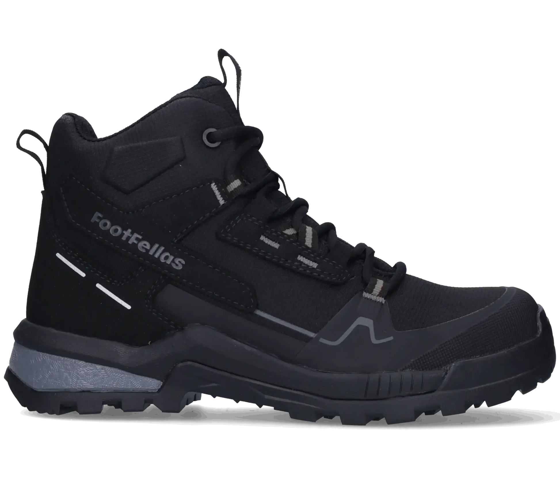 Footfellas dames werkschoenen S3S Joanne zwart zijkant rechts