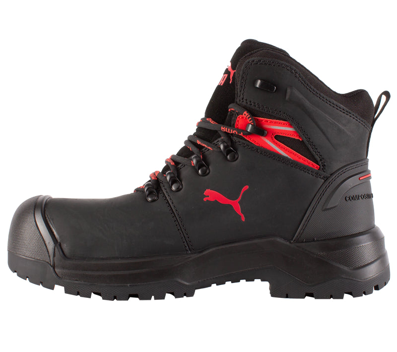 Puma werkschoenen IRON HD BLK MID S3S SR 63274 binnenkant