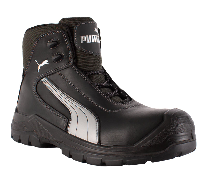 Puma werkschoenen Cascades Mid S3 SRC 63021 voorkant kruipneus