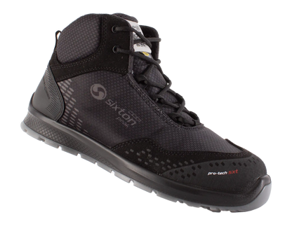 Sixton werkschoenen S3 SRC ESD Auckland Hoog schuin 