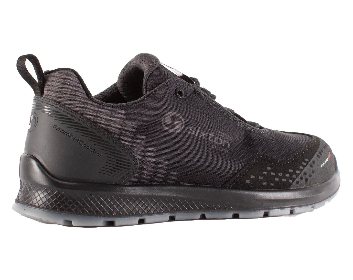Sixton lage werkschoenen S3 SRC Auckland zijkant details