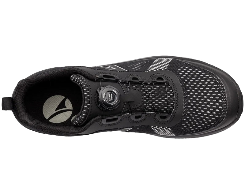 Albatros werkschoenen 64767 zwart bovenkant boa sluiting