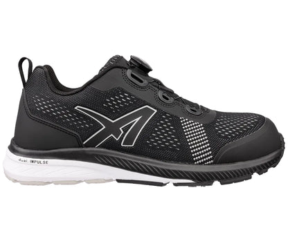 Albatros werkschoenen 64767 zwart zijkant