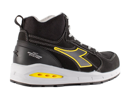 Diadora werkschoenen S3S SRC 181149 achterkant net breathing system